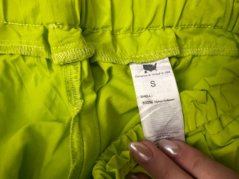 Neon Yellow Dance Sweats dancewear piece in yellow detail 3