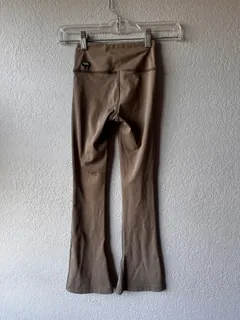 Tiger Friday Tan Pants dancewear piece in brown detail 2