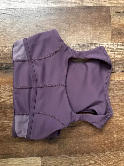 Honeycutt Purple Dance Leotard with Cutouts one-piece