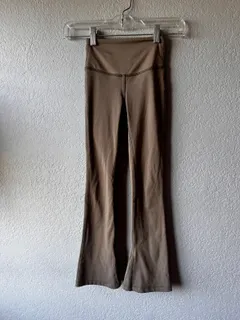 Tiger Friday Tan Pants dancewear piece in brown detail 1