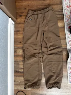 Tan Cargo Pants with Pockets, Tiger Friday dancewear piece detail 1